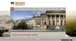 Desktop Screenshot of acon-energie.de