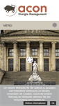 Mobile Screenshot of acon-energie.de